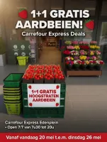AARDBEIEN 1+1 GRATIS 🍓🍓🍓